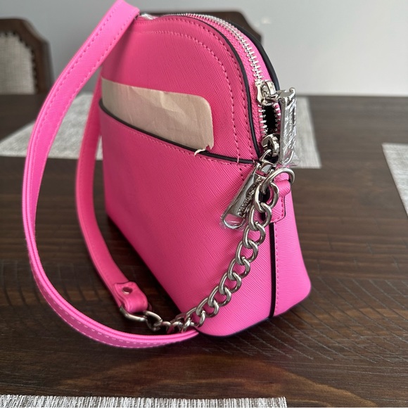 New STEVE MADDEN Women’s BMAGGIE CROSSBODY Handbag Purse BRIGHT PINK - Picture 5 of 6